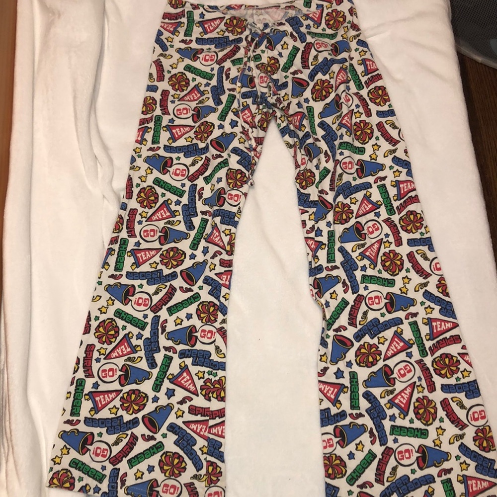 Kids cheerleader pj pants